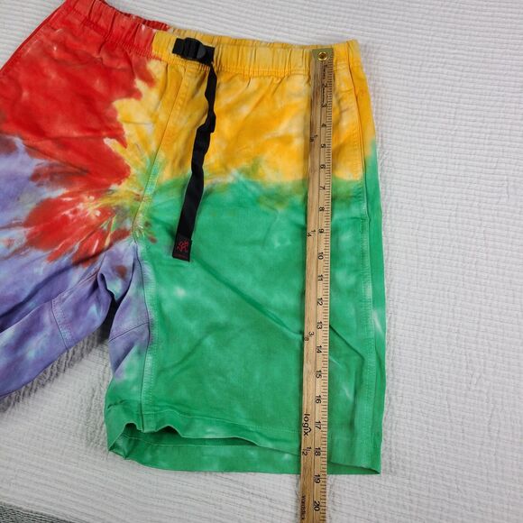 Gramicci Tie Dye Cotton Size M Festival Hippie Pockets Belted Unisex - Picture 4 of 10